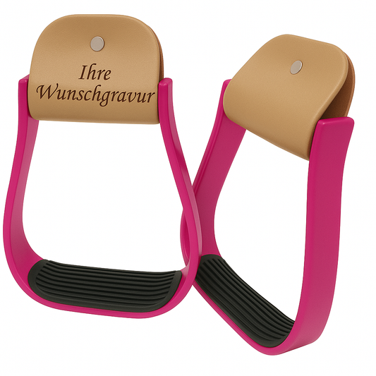 Westernsteigbügel aus Metall - Handmade - DIE pferdige Geschenkidee ! (Versandkostenfrei!)