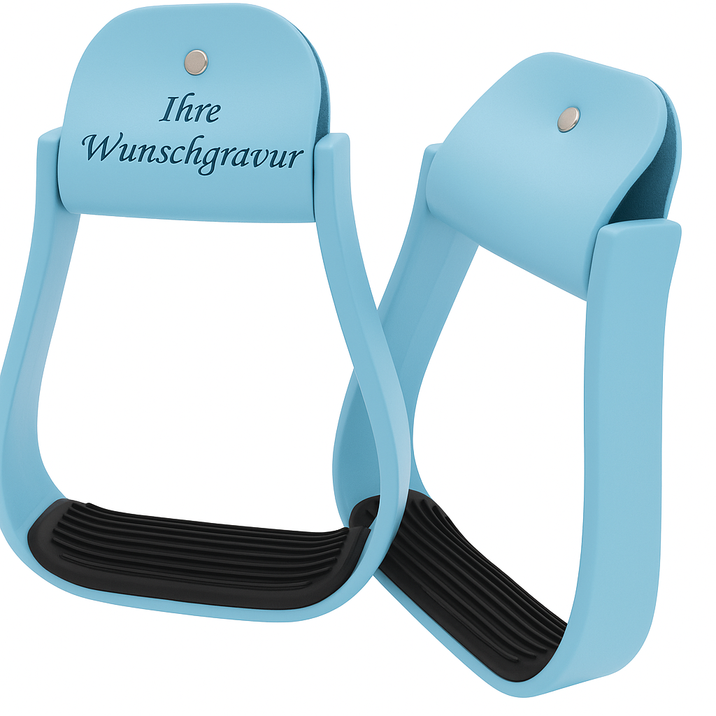 Westernsteigbügel aus Metall - Handmade - DIE pferdige Geschenkidee ! (Versandkostenfrei!)