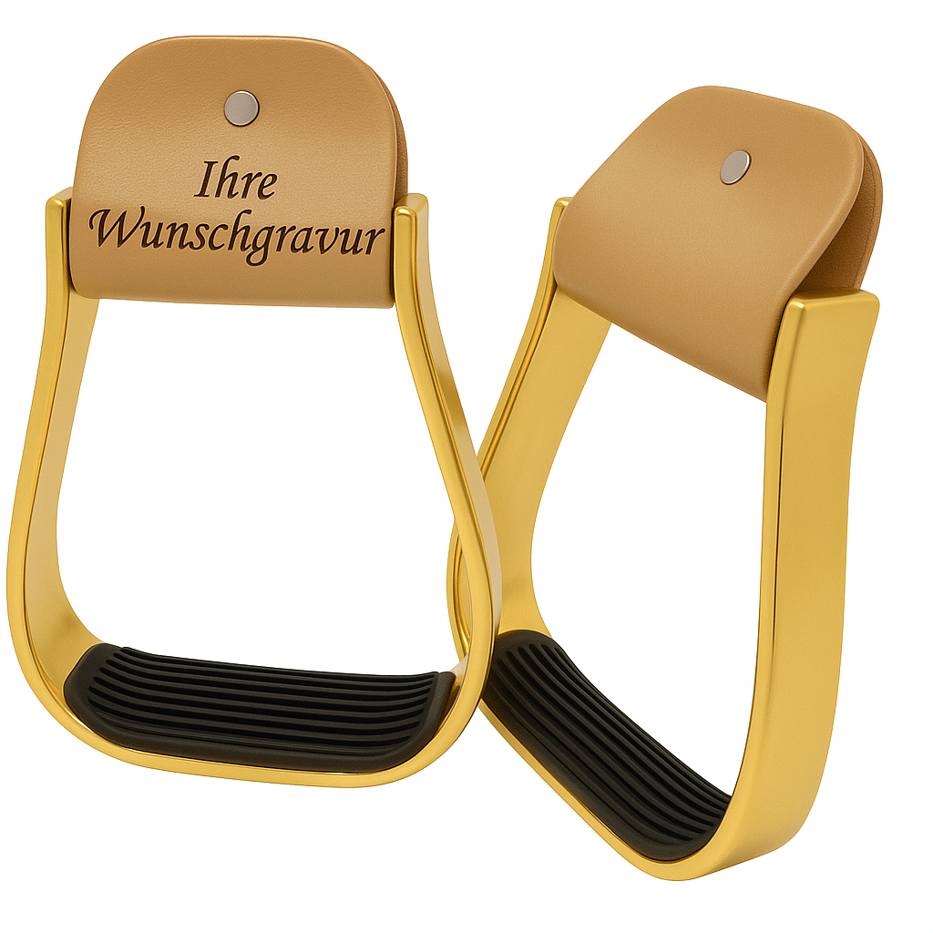 Westernsteigbügel aus Metall - Handmade - DIE pferdige Geschenkidee ! (Versandkostenfrei!)