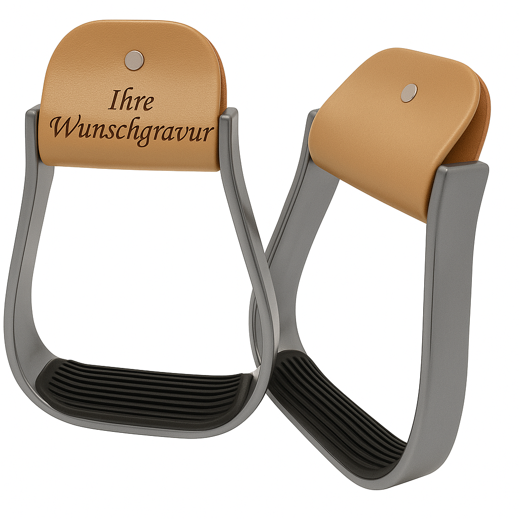 Westernsteigbügel aus Metall - Handmade - DIE pferdige Geschenkidee ! (Versandkostenfrei!)