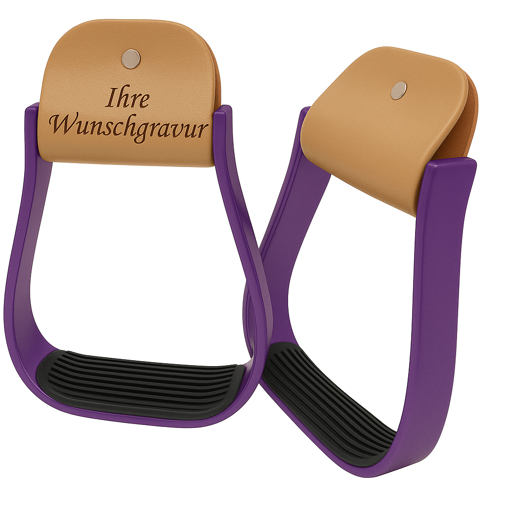 Westernsteigbügel aus Metall - Handmade - DIE pferdige Geschenkidee ! (Versandkostenfrei!)