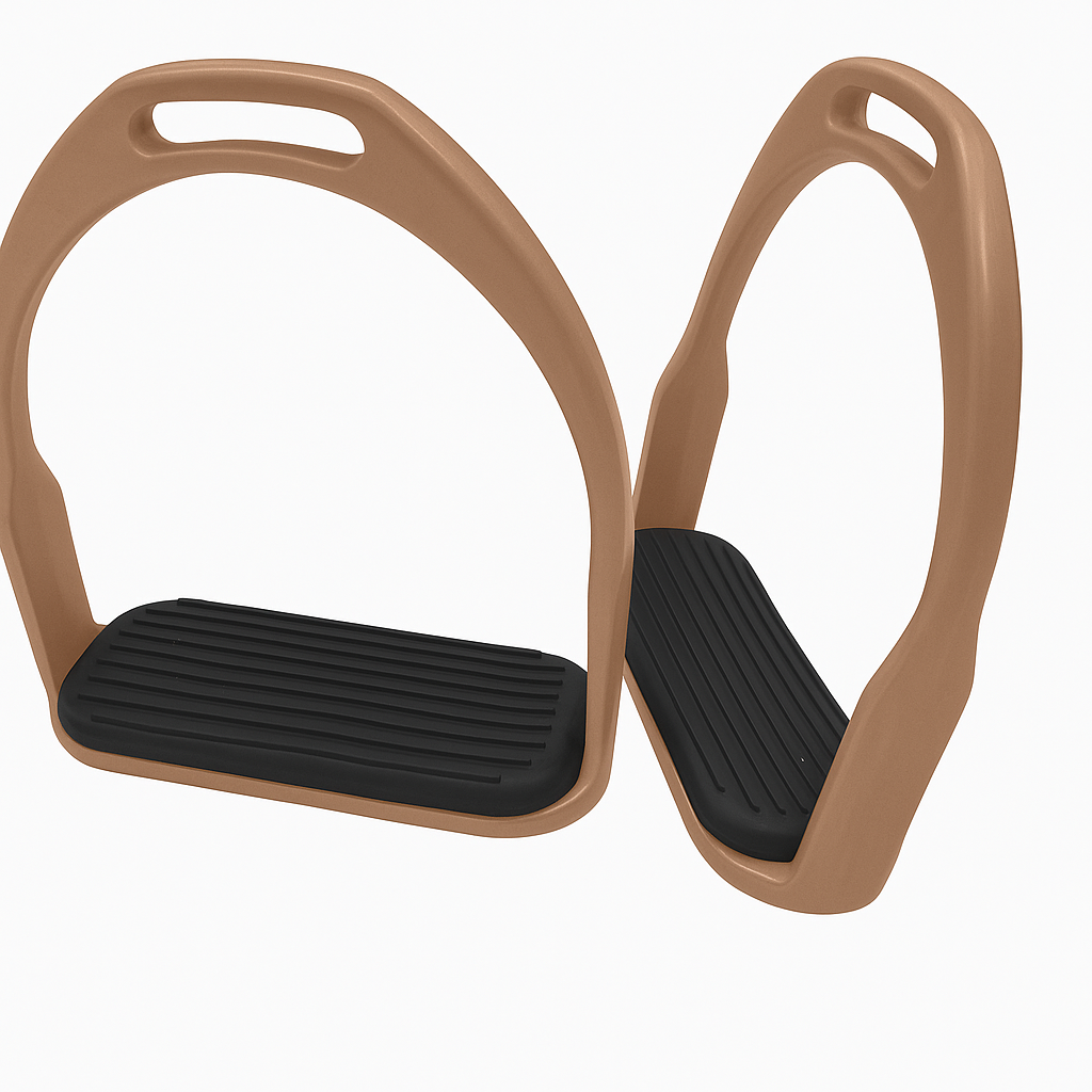 Klassik-Steigbügel aus Metall (schwere Ausführung) - Handmade - DIE pferdige Geschenkidee ! (Versandkostenfrei!)