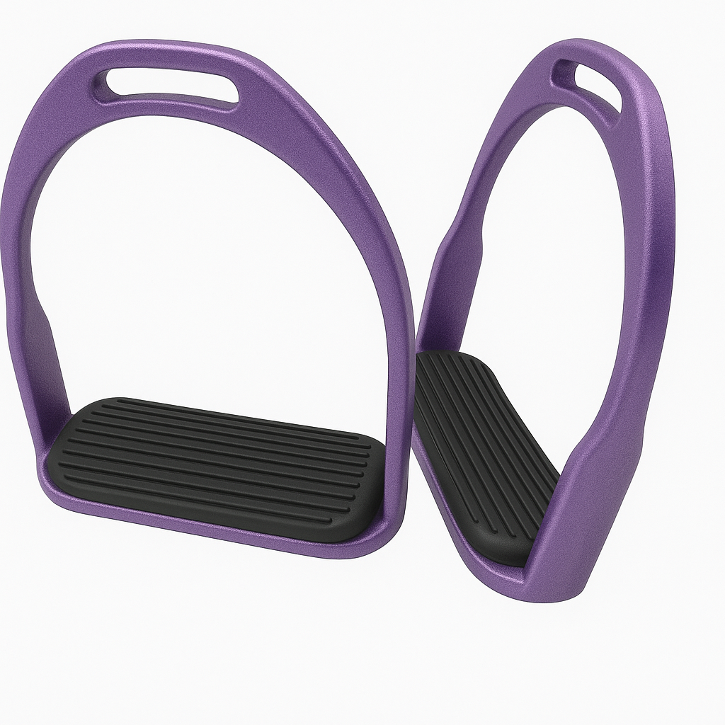 Klassik-Steigbügel aus Metall (schwere Ausführung) - Handmade - DIE pferdige Geschenkidee ! (Versandkostenfrei!)