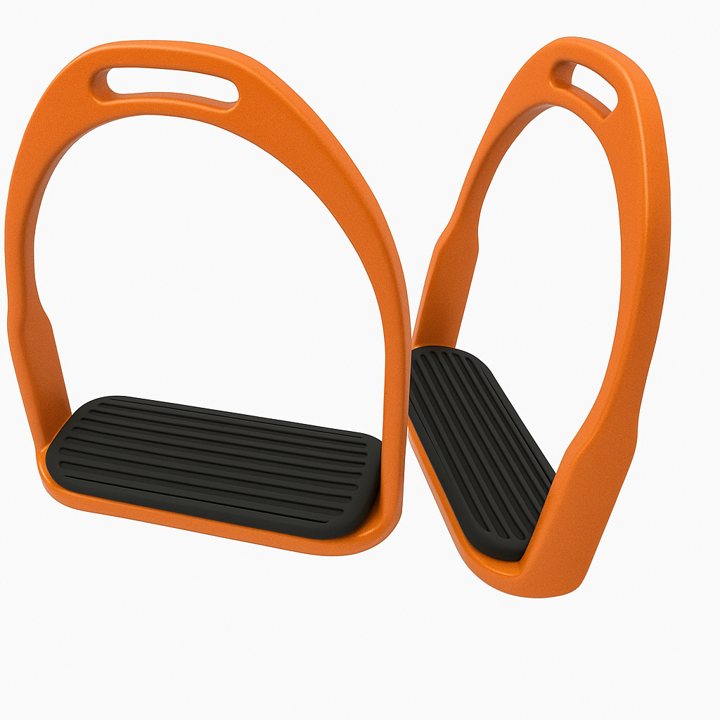 Klassik-Steigbügel aus Metall (schwere Ausführung) - Handmade - DIE pferdige Geschenkidee ! (Versandkostenfrei!)