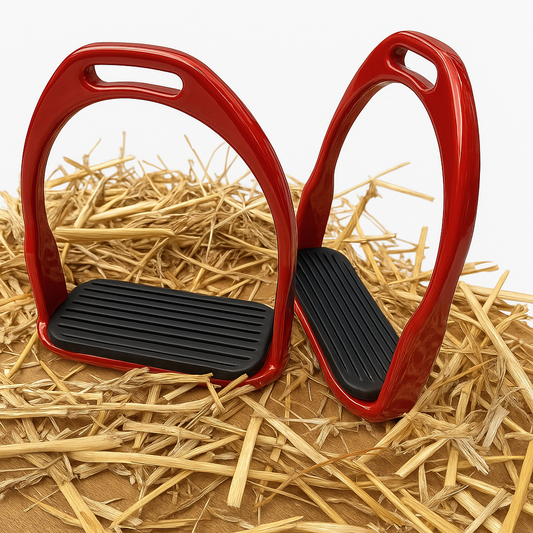 Klassik-Steigbügel aus Metall (schwere Ausführung) - Handmade - DIE pferdige Geschenkidee ! (Versandkostenfrei!)