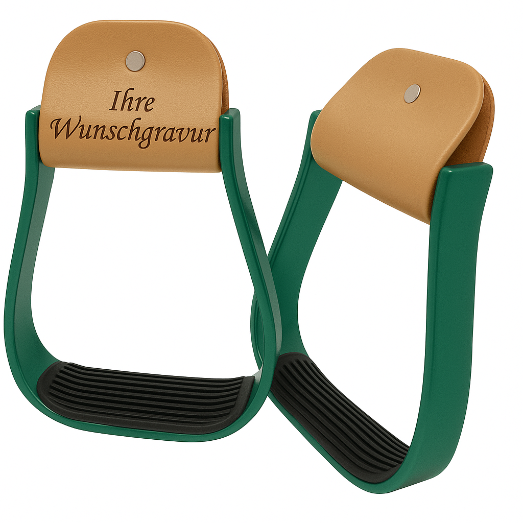 Westernsteigbügel aus Metall - Handmade - DIE pferdige Geschenkidee ! (Versandkostenfrei!)