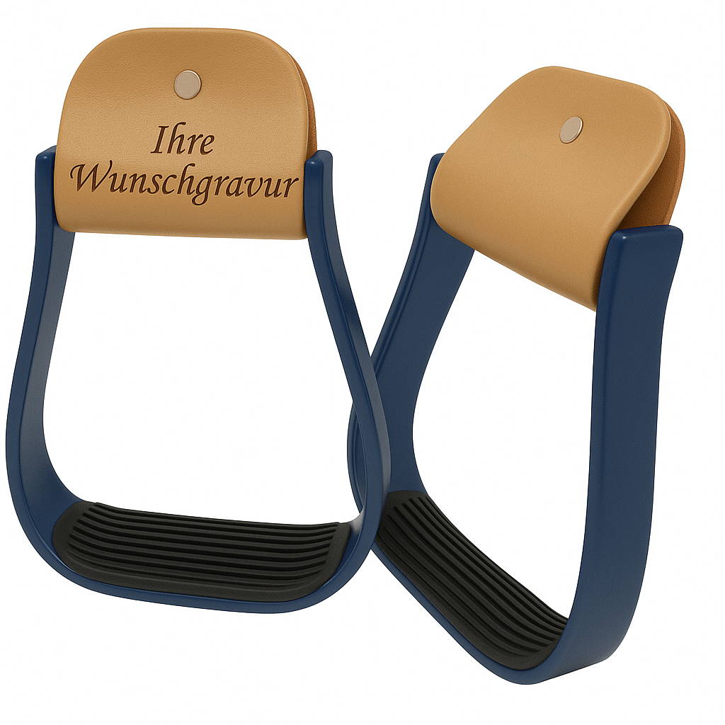 Westernsteigbügel aus Metall - Handmade - DIE pferdige Geschenkidee ! (Versandkostenfrei!)