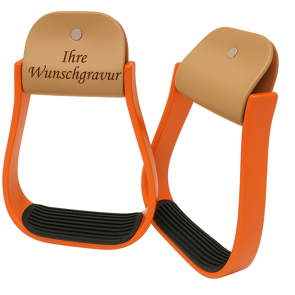 Westernsteigbügel aus Metall - Handmade - DIE pferdige Geschenkidee ! (Versandkostenfrei!)