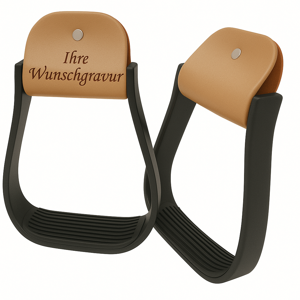 Westernsteigbügel aus Metall - Handmade - DIE pferdige Geschenkidee ! (Versandkostenfrei!)