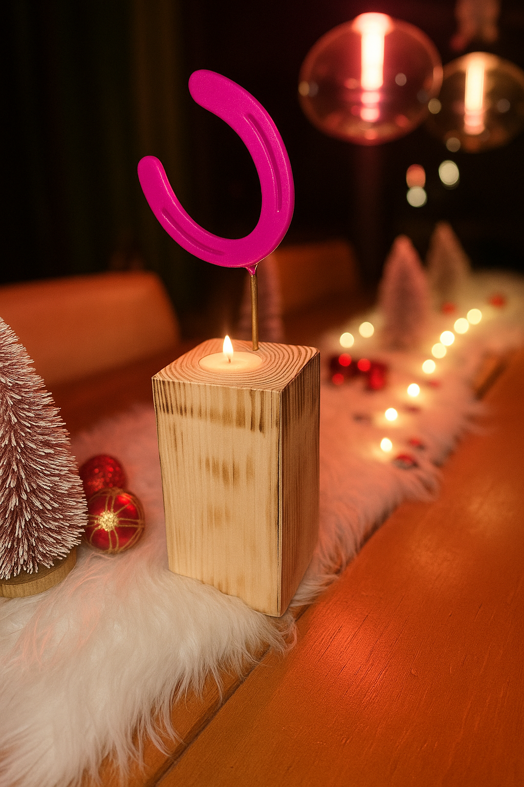 Hufeisen - Original auf Holzblock mit individueller Wunschgravur auf Hufeisen & Holzblock ! - Handmade - jedes Stück ein Unikat ! DIE pferdige Geschenkidee ! (Versandkostenfrei!)