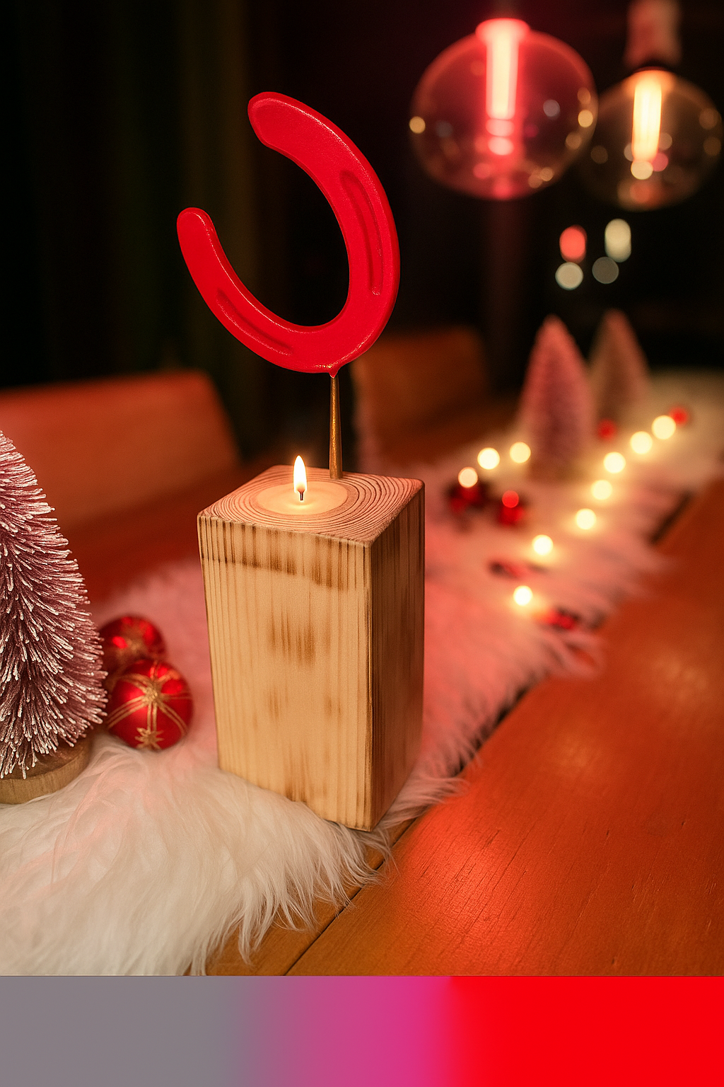 Hufeisen - Original auf Holzblock mit individueller Wunschgravur auf Hufeisen & Holzblock ! - Handmade - jedes Stück ein Unikat ! DIE pferdige Geschenkidee ! (Versandkostenfrei!)